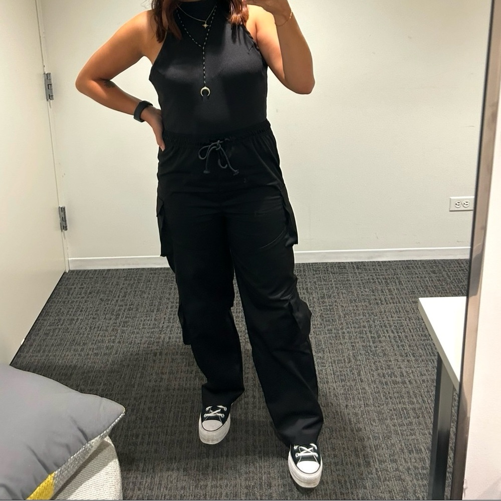 Cargo jumpsuit from PrettyLittleThing
